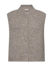 Sticka Väst FREEQUENT- FQGrsLulu 212526 Desert Taupe