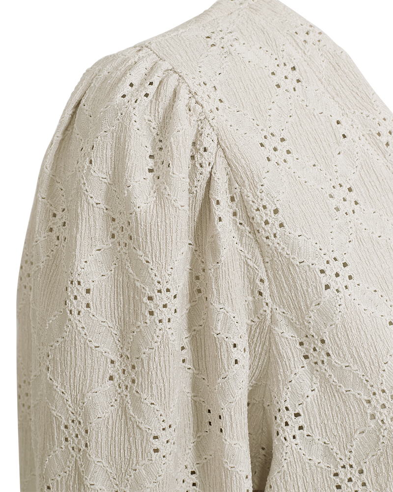 Blus/Tröja FREEQUENT- FQSkiona 211643 Moonbeam/ Beige