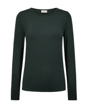 Långärmad T-Shirt FFREEQUENT- FQLana 205298 Deep Forest