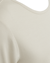Långärmad T-Shirt FFREEQUENT- FQLana 205298 MoonBeam Ljusbeige